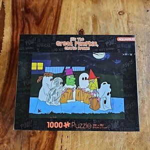 Peanuts "It's The Great Pumpkin Charlie Brown" 1000 Piece Jigsaw Puzzle Aquarius